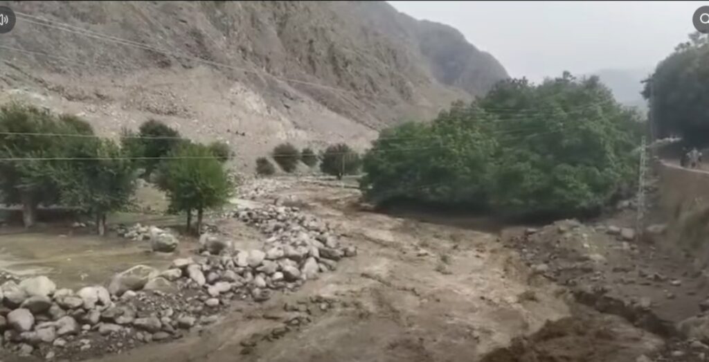 chilas landsliding