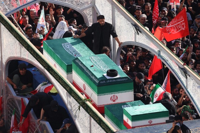 ayatollah khamenei laid to rest