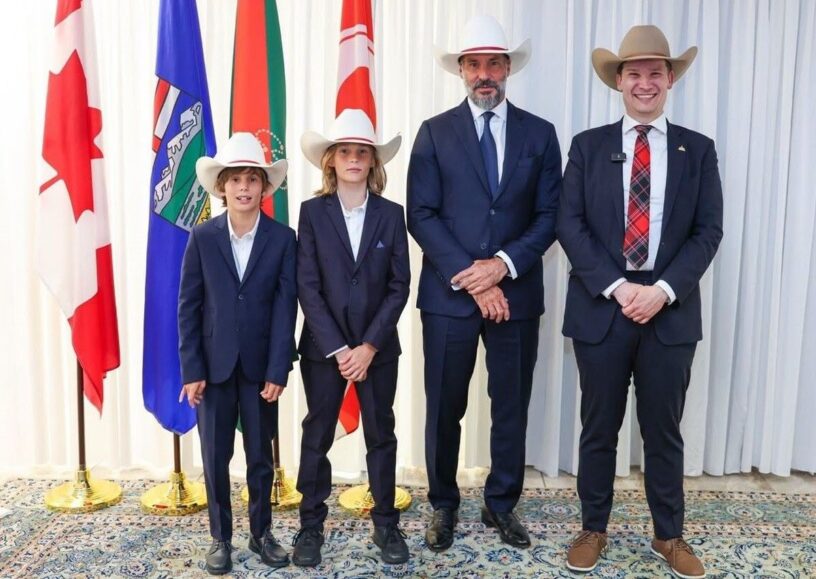 aga khan visits calgary