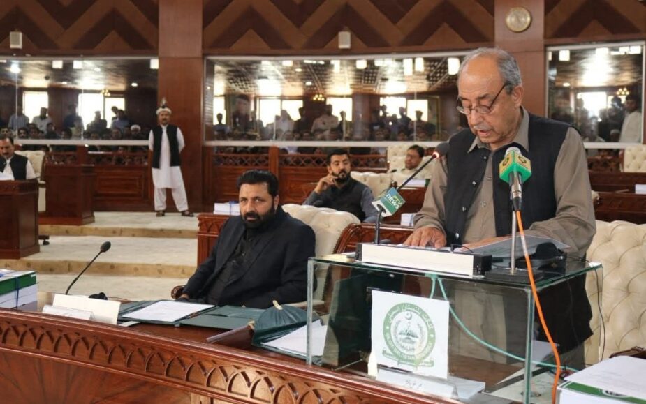 gilgit baltistan assembly presents interim budget
