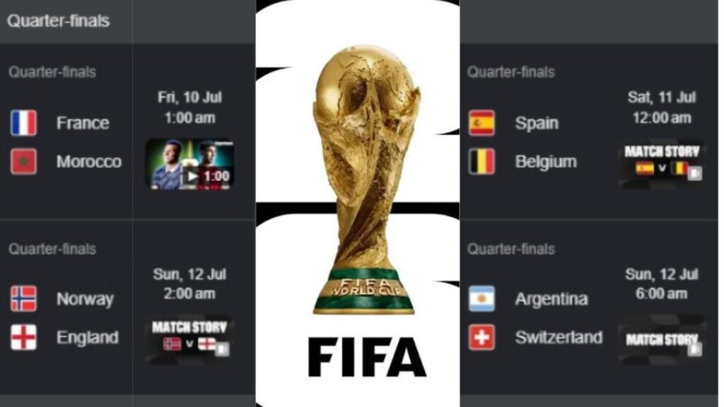 fifa world cup quarter final
