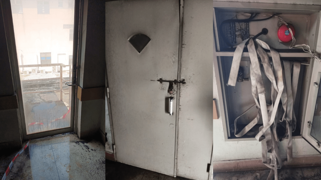 PIMS Hospital fire safety lapses