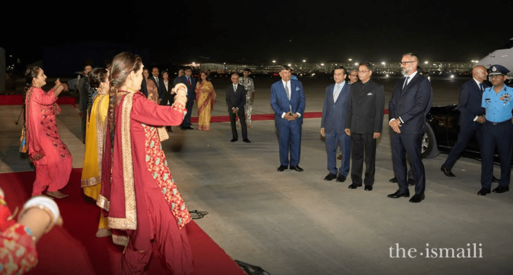 aga khan india visit
