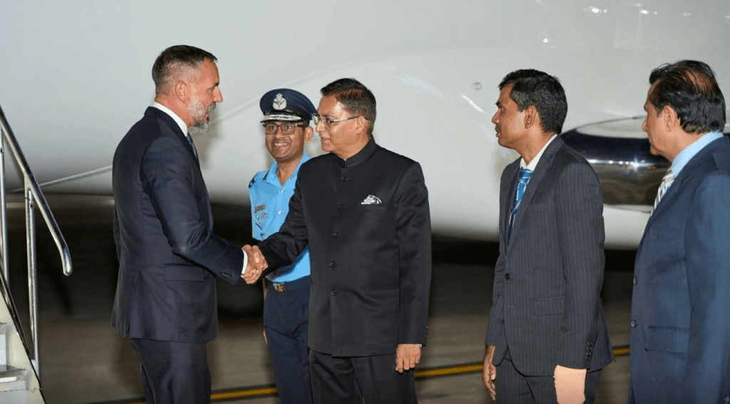 aga khan india visit